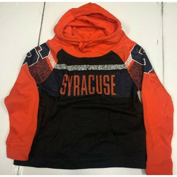 Syracuse Orange NCAA Distressed Logo Women's Pullover Hoodie CHOOSE SIZE - Picture 1 of 1